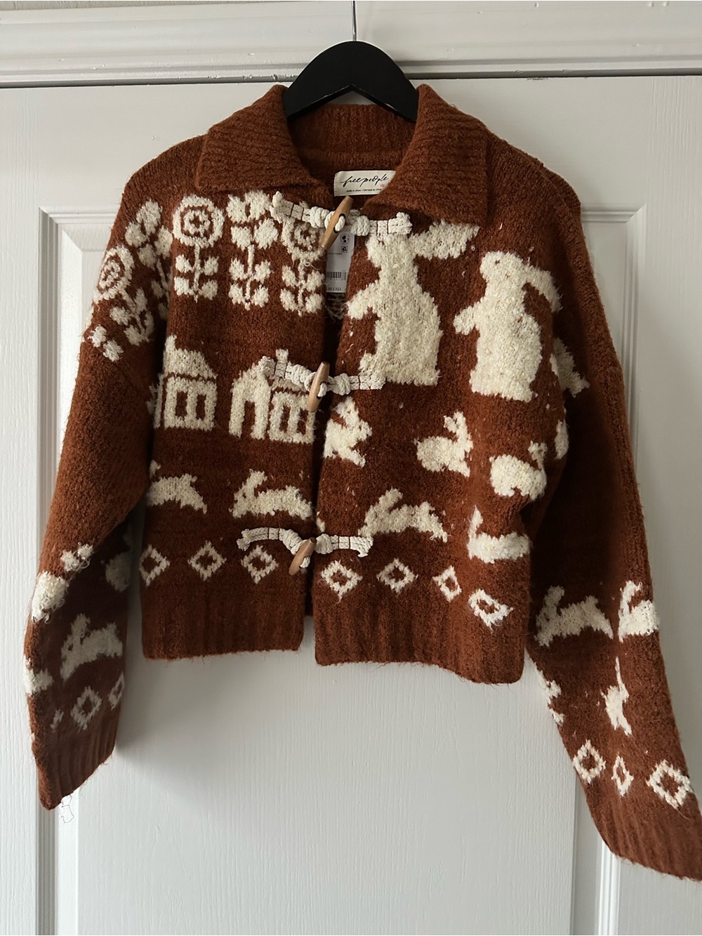 Free People Home Sweet Home Cardi NWT Size S - Picture 2 of 6